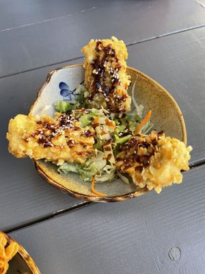 Crunchy tofu starter   at Bödhi in Leipzig