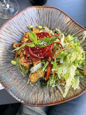 Lemongrass noodles  at Bödhi in Leipzig