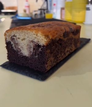 Veganer Mamorkuchen #Veganuary at 44QM - Ottensen in Hamburg