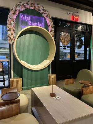 Who can’t love this? ❤️  at Just Falafel Vegan Cafe in Houston