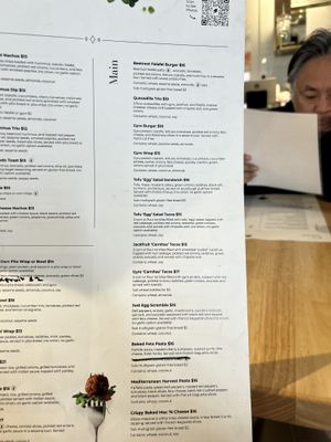   at Just Falafel Vegan Cafe in Houston