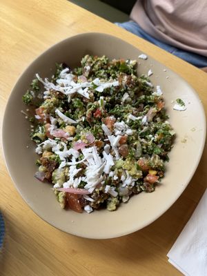 Tabbouleh  at Just Falafel Vegan Cafe in Houston