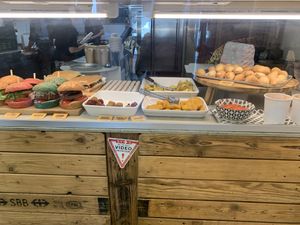 Food display at Natural Food in Lugano