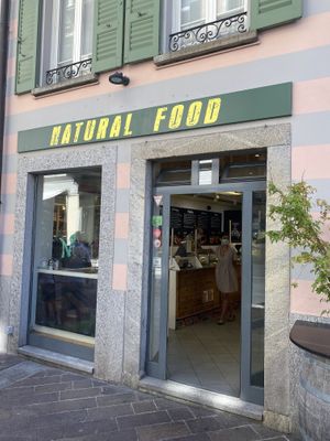 Outdoor  at Natural Food in Lugano