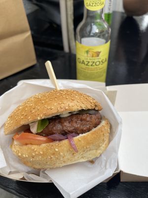 Happy World Burger  at Natural Food in Lugano