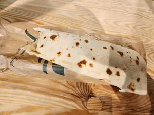 No Chicken Wrap at Natural Food in Lugano