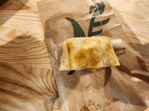 Some type of breakfast sandwich/pastry at Natural Food in Lugano