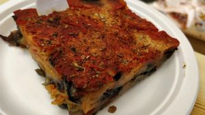 parmigiana  at Natural Food in Lugano