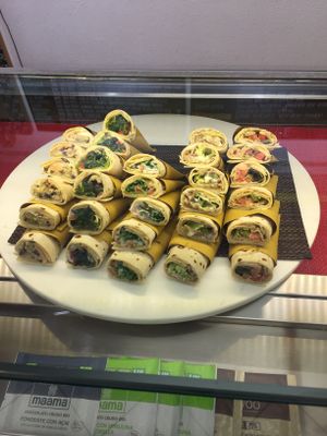 tasty wraps at Natural Food in Lugano
