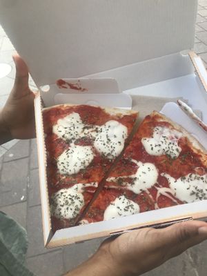 4 CHF a slice!  at Natural Food in Lugano