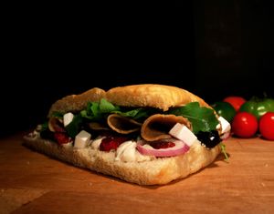 Vegan Focaccia Calabrese by Natural Food at Natural Food in Lugano