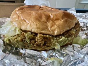 Falafel burger   at Falafel Chef - Kiosk in Liverpool