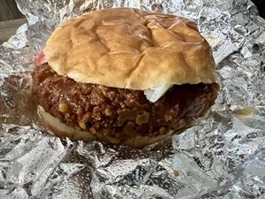 Bangkok burger   at Falafel Chef - Kiosk in Liverpool