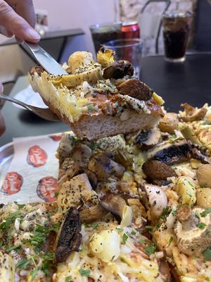   at Detroit Pizza in North London