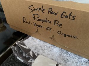 It’s pumpkin pie season!  at Simple Raw Eats  in Bloomington