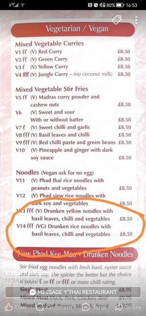  at Y'Thai in Stokesley