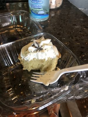 Lemon poppyseed cupcake  at Cashew in Chattanooga