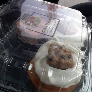 Chocolate Chip Cookie Dough Cupcake  at Cashew in Chattanooga