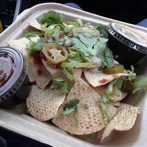 Tasty Nachos  at Cashew in Chattanooga