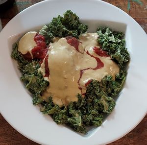 vegan and gluten-free meatball bowl at Cashew in Chattanooga