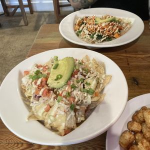 Jackfruit nachos  at Cashew in Chattanooga