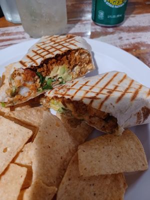 Chorizo Burrito & the Philly at Cashew in Chattanooga