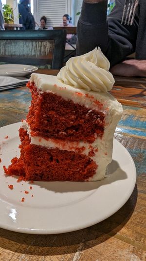 Red Velvet Cake at Cashew in Chattanooga