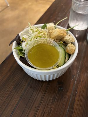 Side salad  at Cashew in Chattanooga