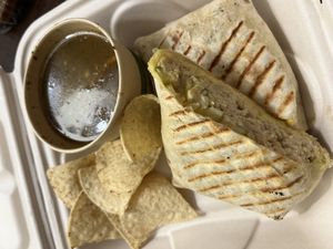 Grilled Chicken Salad Wrap   at Cashew in Chattanooga