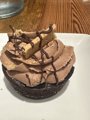S’mores cupcake   at Cashew in Chattanooga