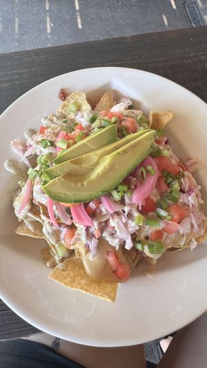 Jackfruit nachos  at Cashew in Chattanooga