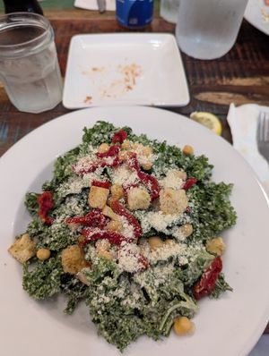 Caesar salad at Cashew in Chattanooga