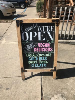Sign at Cashew in Chattanooga