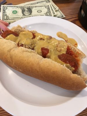 Meatball sub at Cashew in Chattanooga