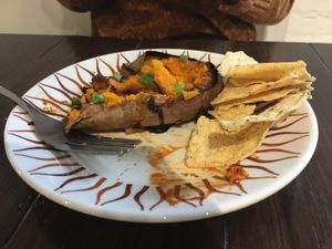 Thai Sweet Potato (half) at Cashew in Chattanooga