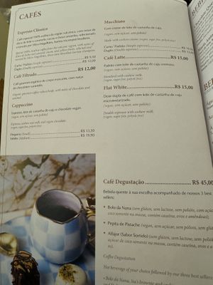 Menu1  at Isabela Akkari in Sao Paulo