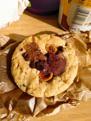 Cookie at Café Loky in Biarritz