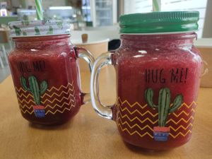 pressed juices at Gavriel Caffè in Giovinazzo