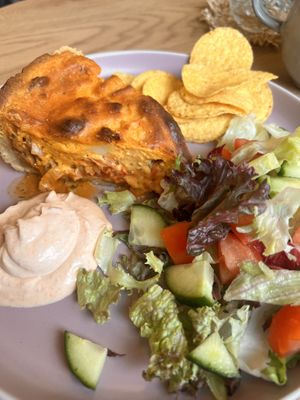 Gyros pie🤩👌✨ #Veganuary at Queen Beans in Uppsala