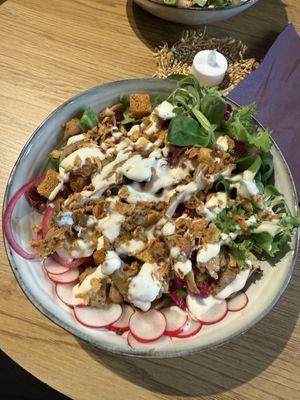Caesar sallad  at Queen Beans in Uppsala