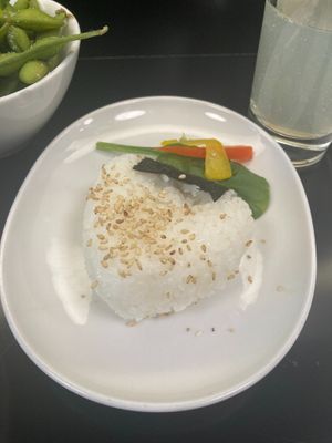 Onigiri - no substitute for the Inari that I wanted 🥲 at Namamen in Basel