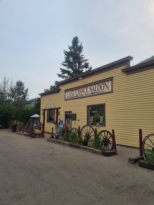 Exterior at Last Chance Saloon in Drumheller