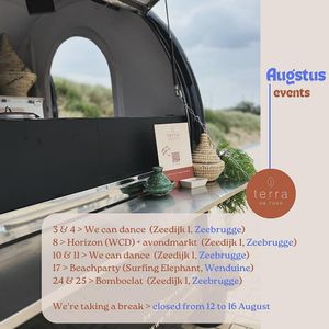   at terra food truck in Zeebrugge