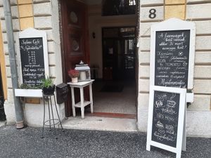  at Szelence Cafe in Budapest