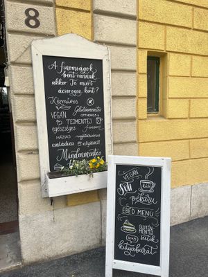  at Szelence Cafe in Budapest
