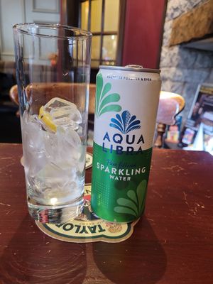 Sparkling Water at George & Dragon in Conwy