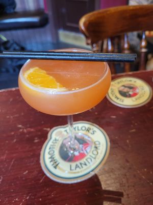 Passionfruit Martini at George & Dragon in Conwy