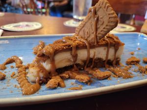 Lotus Biscoff Dessert at George & Dragon in Conwy