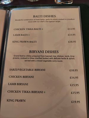 Additional dishes at Cilantro in Edinburgh