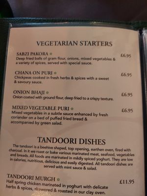 Vegan & vegetarian starters at Cilantro in Edinburgh